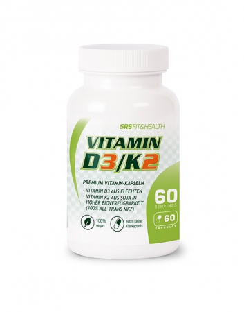 Vitamin D3/K2, 60 Kapseln