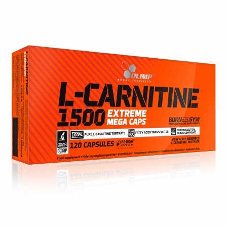 Olimp L-Carnitine 1500 Extreme Mega Caps 120 Kapseln