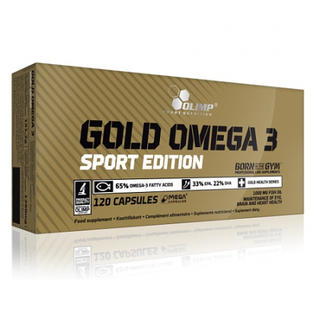 Olimp Gold Omega 3 Sport - 120 Kapseln