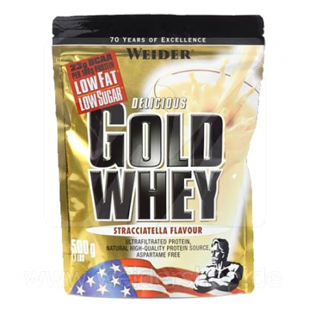 Weider Proteinpulver Gold Whey, 500g Beutel
