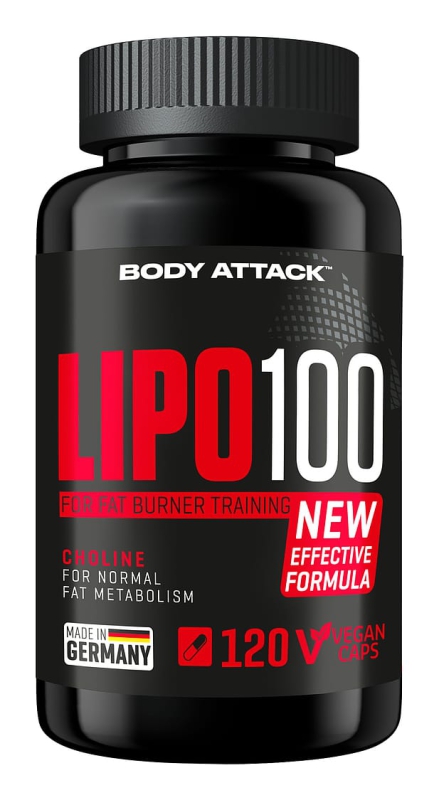 Body Attack LIPO 100, 120 Kapseln