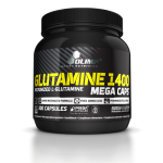 Olimp L-Glutamine Mega Caps 1400, Dose, 300 Caps